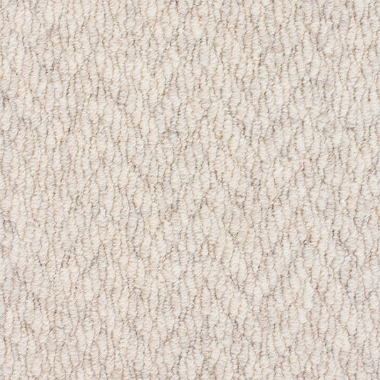 Herringbone Wool Flat White
