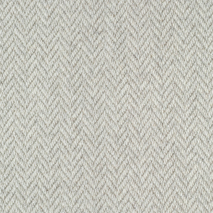 Herringbone Wool Flat White